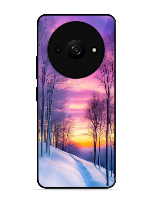 Winter'S Purple Haze Glossy Soft Edge Case for Xiaomi Redmi A3X