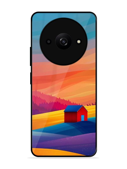 Sunset Solitude Glossy Soft Edge Case for Xiaomi Redmi A3X