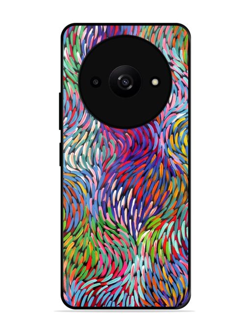 Vibrant Waves Glossy Soft Edge Case for Xiaomi Redmi A3X