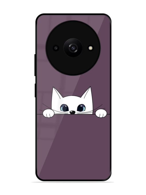 Peek-A-Boo Kitty Glossy Soft Edge Case for Xiaomi Redmi A3X