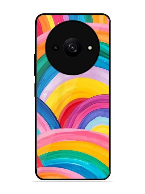 Rainbow Cascade Glossy Soft Edge Case for Xiaomi Redmi A3X