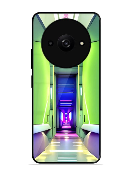 Neon Corridor Glossy Soft Edge Case for Xiaomi Redmi A3X
