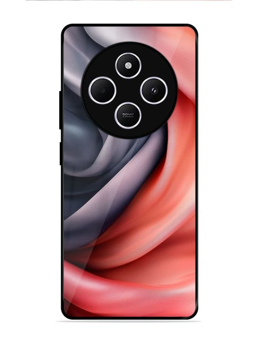 Swirling Silk Glossy Soft Edge Case for Xiaomi Redmi A4 (5G)