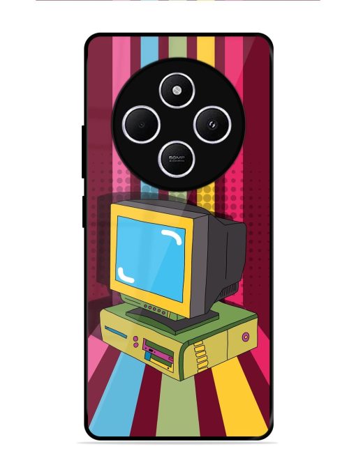 Retro Tech Vibes Glossy Soft Edge Case for Xiaomi Redmi A4 (5G)