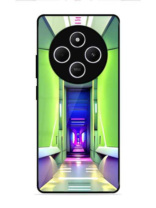 Neon Corridor Glossy Soft Edge Case for Xiaomi Redmi A4 (5G)