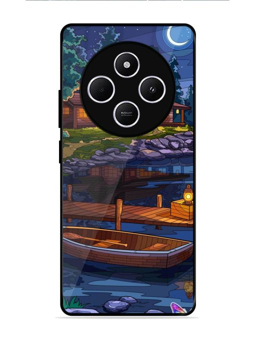 Moonlit Serenity Glossy Soft Edge Case for Xiaomi Redmi A4 (5G)