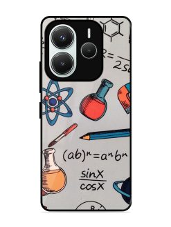 Science Doodle Glossy Soft Edge Case for Xiaomi Redmi Note 14 (5G)