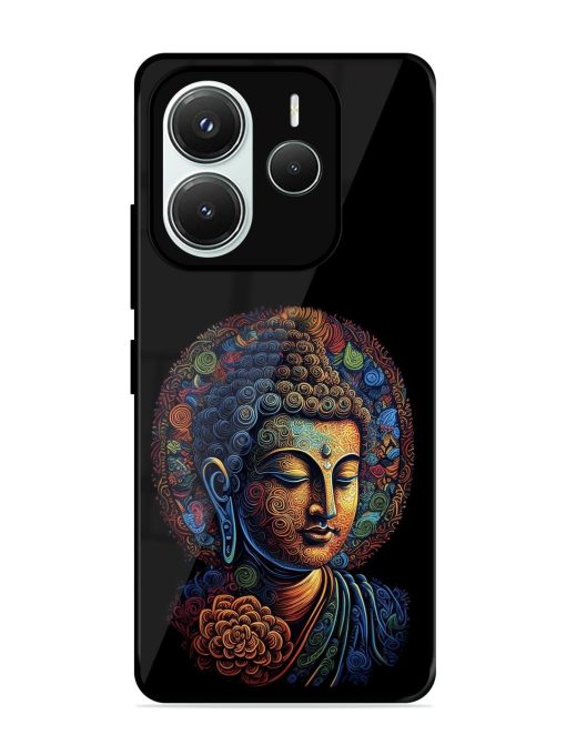 Stained Glass Serenity Glossy Soft Edge Case for Xiaomi Redmi Note 14 (5G)