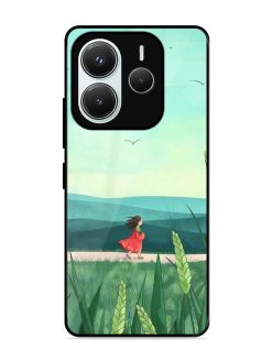 Solitude'S Serenity Glossy Soft Edge Case for Xiaomi Redmi Note 14 (5G)