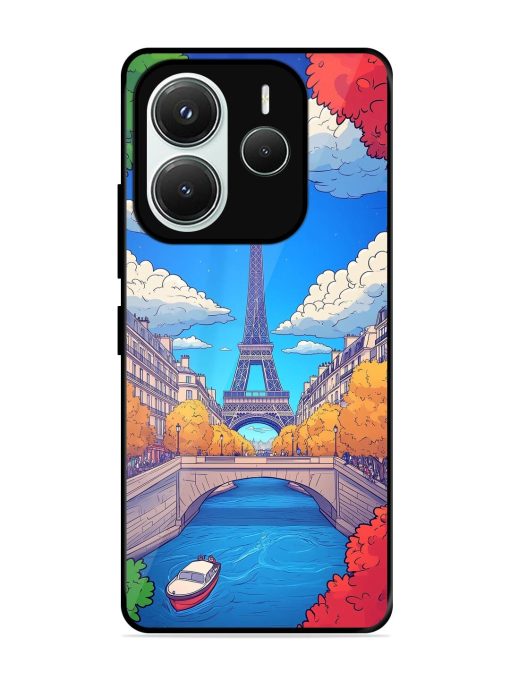 Parisian Panorama Glossy Soft Edge Case for Xiaomi Redmi Note 14 (5G)