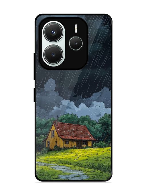 Rainy Day Retreat Glossy Soft Edge Case for Xiaomi Redmi Note 14 (5G)