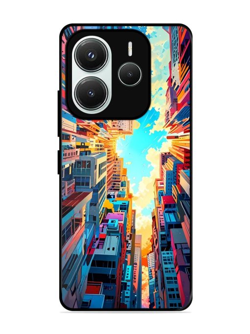 Skyward City Glossy Soft Edge Case for Xiaomi Redmi Note 14 (5G)