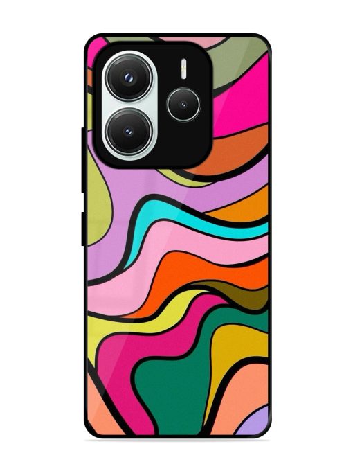Wavy Wonder Glossy Soft Edge Case for Xiaomi Redmi Note 14 (5G)