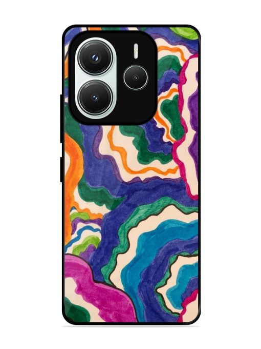 Wavy Wonder Glossy Soft Edge Case for Xiaomi Redmi Note 14 (5G)