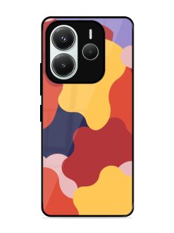 Gooey Color Chaos Glossy Soft Edge Case for Xiaomi Redmi Note 14 (5G)