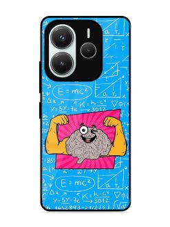 Brainy And Strong Glossy Soft Edge Case for Xiaomi Redmi Note 14 (5G)