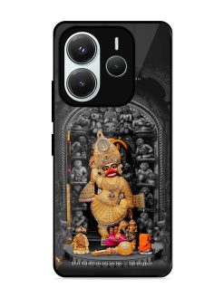 Shri Kashtabhanjandev Glossy Soft Edge Case for Xiaomi Redmi Note 14 (5G)