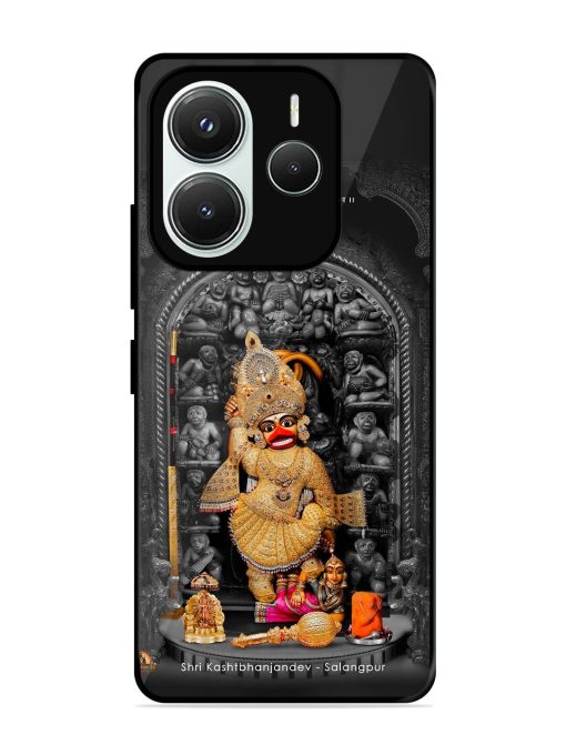 Shri Kashtabhanjandev Glossy Soft Edge Case for Xiaomi Redmi Note 14 (5G)