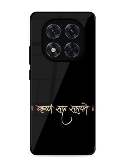 Krishna Sada Sahayate Glossy Soft Edge Case for Xiaomi Redmi Note 14 Pro (5G)