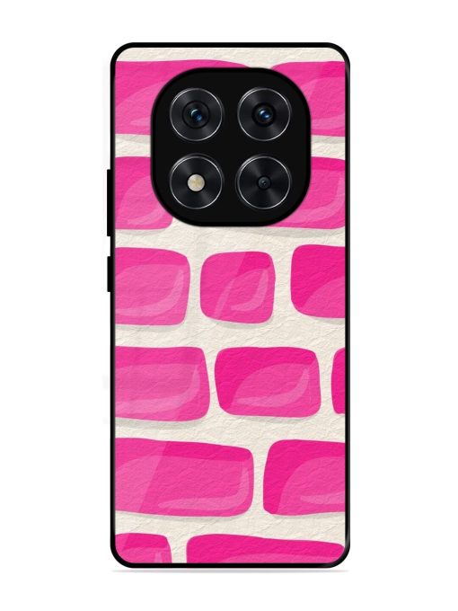Pink Brick Wall Glossy Soft Edge Case for Xiaomi Redmi Note 14 Pro (5G)
