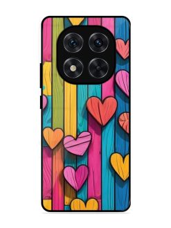 Rainbow Of Hearts Glossy Soft Edge Case for Xiaomi Redmi Note 14 Pro (5G)