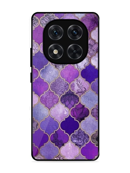 Purple Mosaic Magic Glossy Soft Edge Case for Xiaomi Redmi Note 14 Pro (5G)