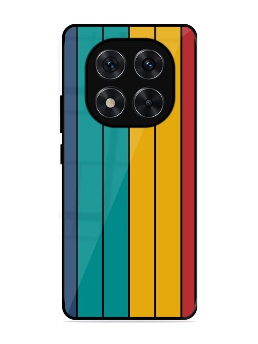 Retro Stripes Glossy Soft Edge Case for Xiaomi Redmi Note 14 Pro (5G)