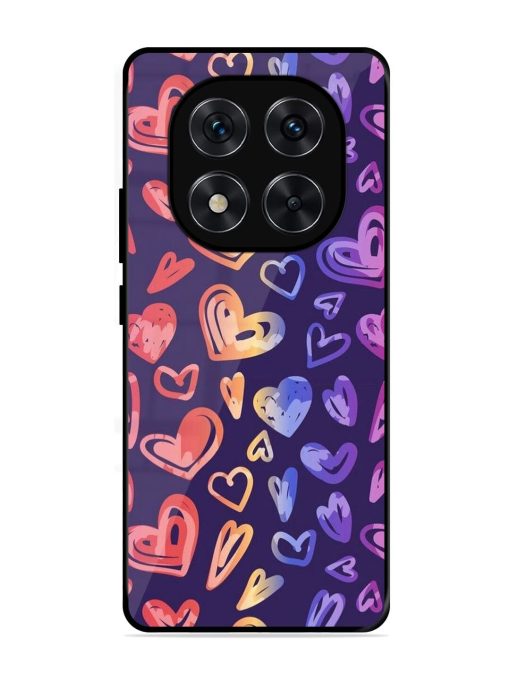 Rainbow Hearts Glossy Soft Edge Case for Xiaomi Redmi Note 14 Pro (5G)