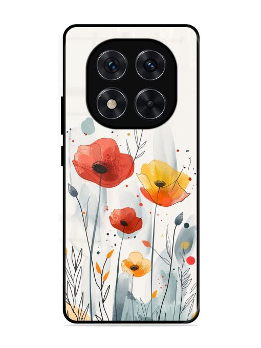 Poppy Fields Glossy Soft Edge Case for Xiaomi Redmi Note 14 Pro (5G)