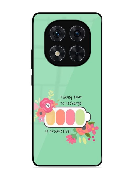 Recharge And Bloom Glossy Soft Edge Case for Xiaomi Redmi Note 14 Pro (5G)