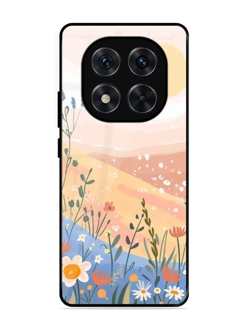 Golden Hour Blooms Glossy Soft Edge Case for Xiaomi Redmi Note 14 Pro (5G)