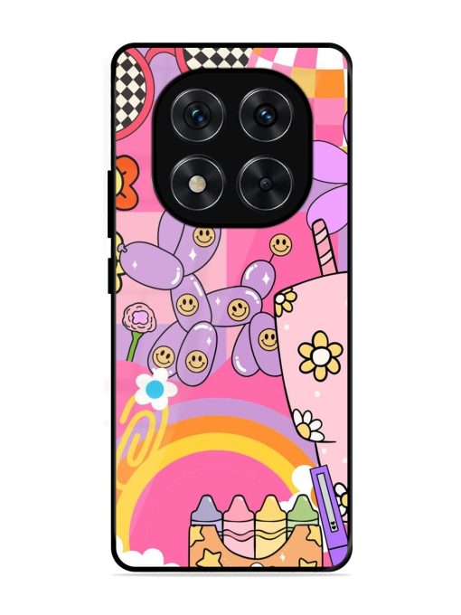 Whimsical Y2K Chaos Glossy Soft Edge Case for Xiaomi Redmi Note 14 Pro (5G)