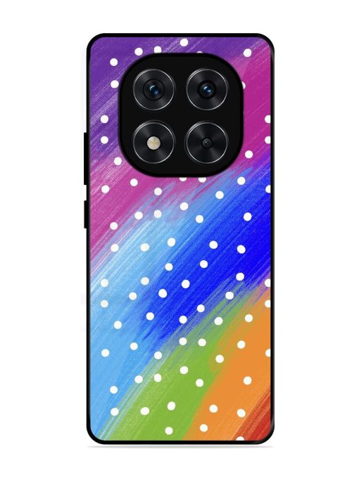 Rainbow Polka Dot Dream Glossy Soft Edge Case for Xiaomi Redmi Note 14 Pro (5G)