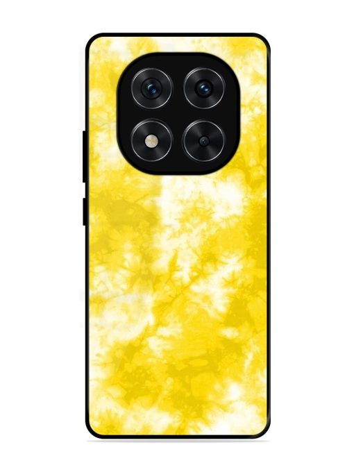 Golden Tie-Dye Twirl Glossy Soft Edge Case for Xiaomi Redmi Note 14 Pro (5G)