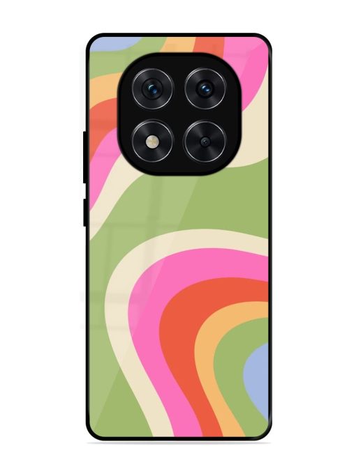 Wavy Rainbow Wonderland Glossy Soft Edge Case for Xiaomi Redmi Note 14 Pro (5G)