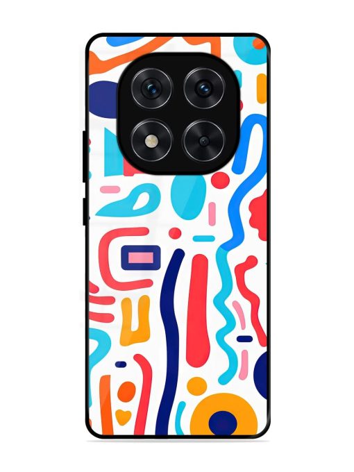 Whimsical Doodle Chaos Glossy Soft Edge Case for Xiaomi Redmi Note 14 Pro (5G)