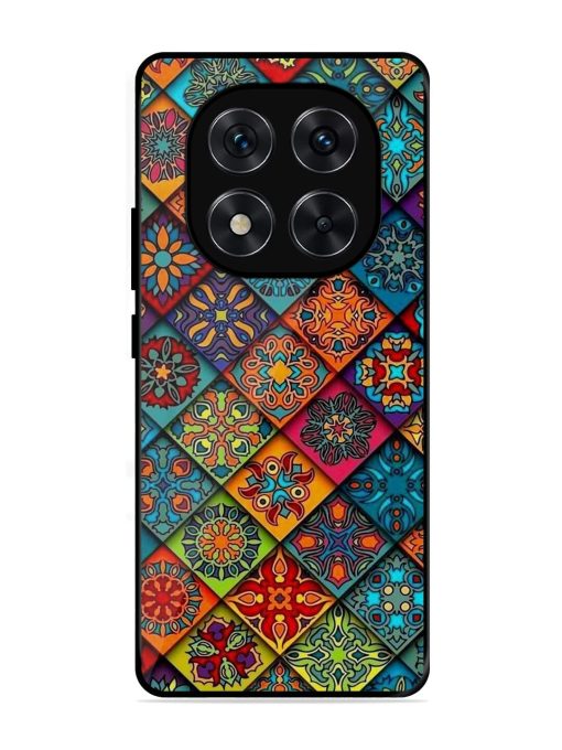 Patchwork Mandala Mosaic Glossy Soft Edge Case for Xiaomi Redmi Note 14 Pro (5G)