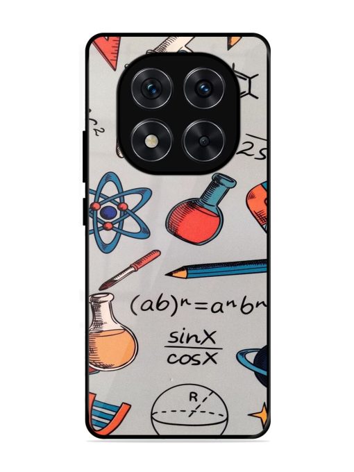 Science Doodle Delight Glossy Soft Edge Case for Xiaomi Redmi Note 14 Pro (5G)