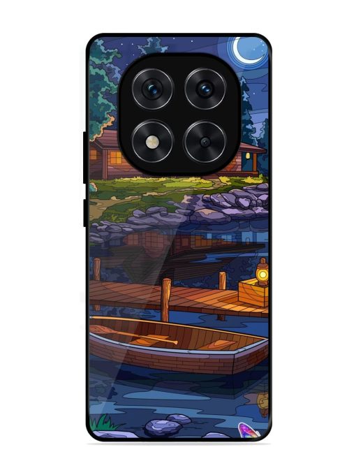 Moonlit Serenity Glossy Soft Edge Case for Xiaomi Redmi Note 14 Pro (5G)
