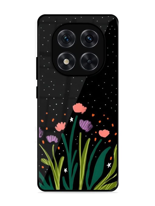 Midnight Bloom Glossy Soft Edge Case for Xiaomi Redmi Note 14 Pro Plus (5G)