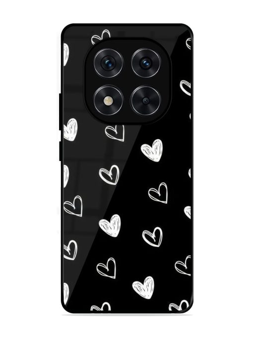 Scattered Hearts Glossy Soft Edge Case for Xiaomi Redmi Note 14 Pro Plus (5G)
