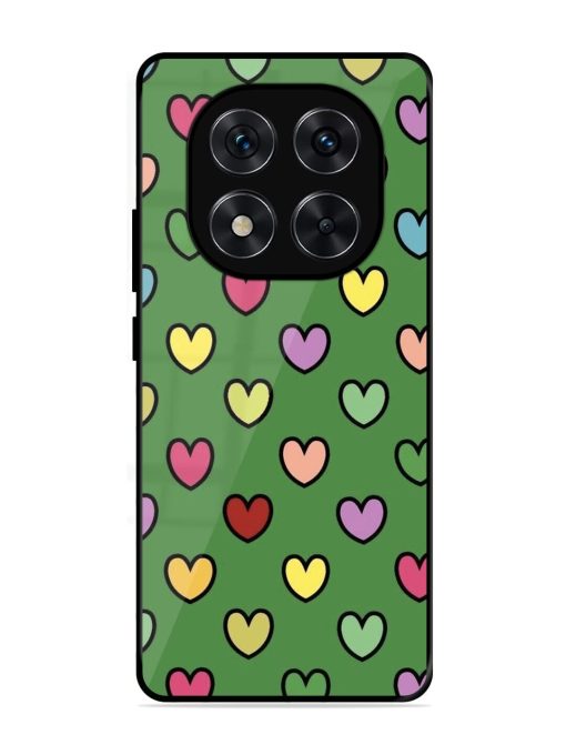 Rainbow Heart Parade Glossy Soft Edge Case for Xiaomi Redmi Note 14 Pro Plus (5G)